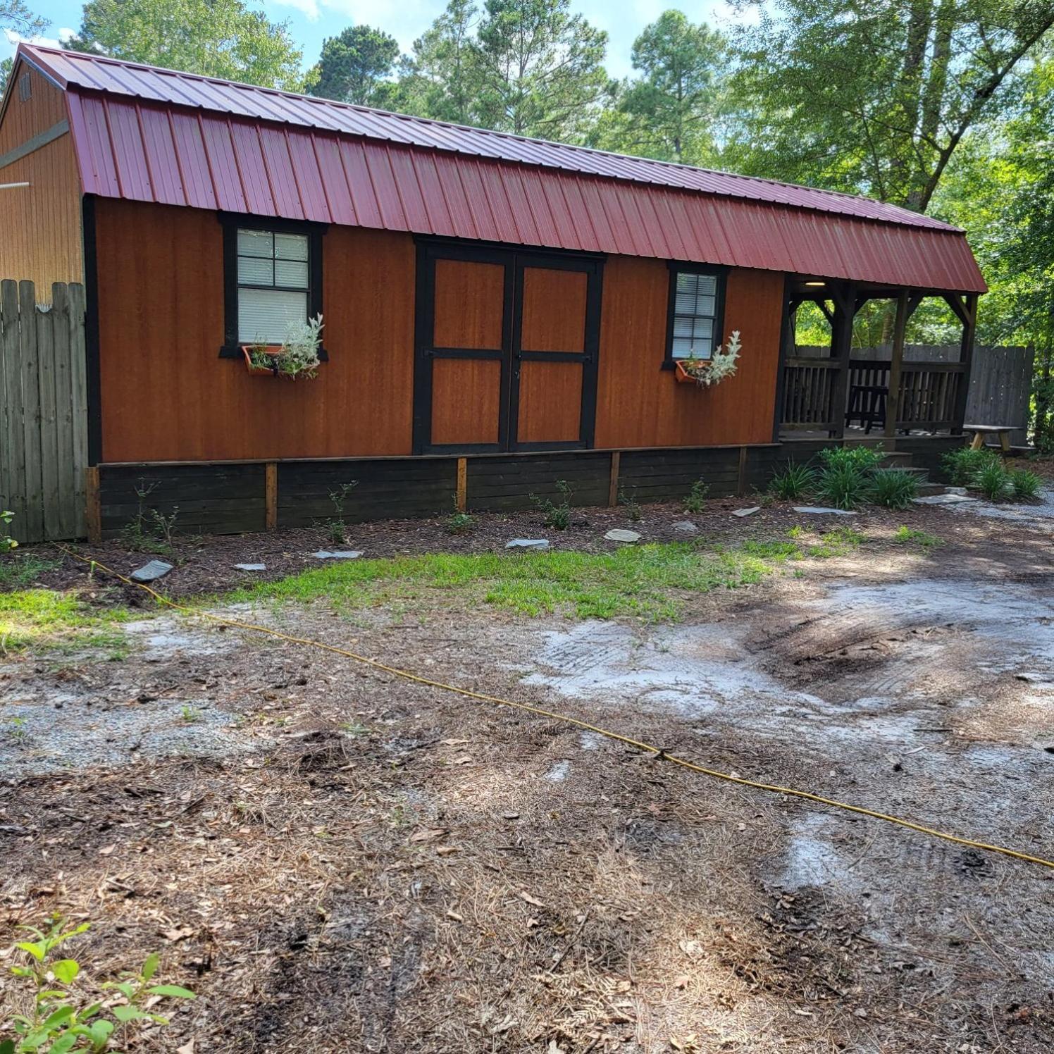 Fern Gully Cabin Conway Bagian luar foto